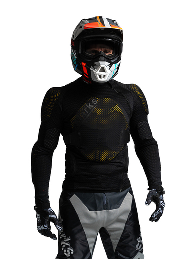 STARKS Air Flex  Моточерепаха  (Чёрный) (XXL) pitbikemarket.ru
