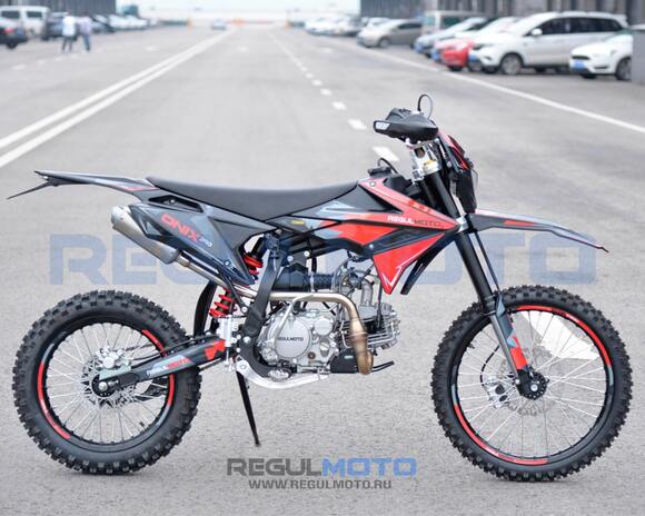 Питбайк Regulmoto ONIX PRO 150 Черный/красный pitbikemarket.ru