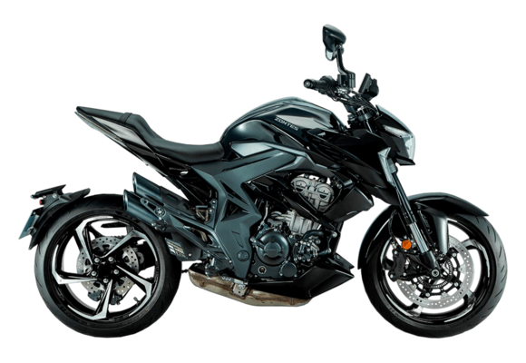 Мотоцикл ZONTES ZT350-R1 (4T ZT184MP EFI) 17/17 ПТС черный pitbikemarket.ru