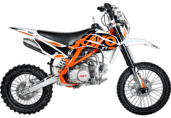 Питбайк KAYO BASIC TT125EA 17/14 KRZ (п/автомат, эл. стартер) pitbikemarket.ru