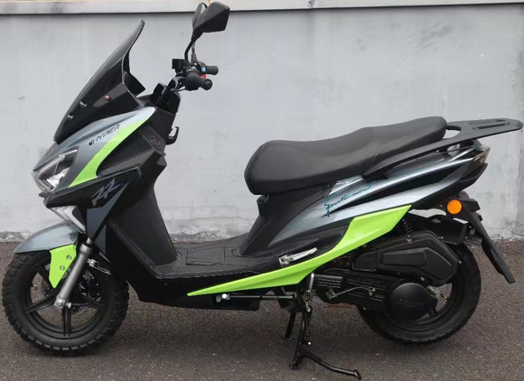 Скутер Racer RC150T-15 HYPER 150 (Зеленый) pitbikemarket.ru