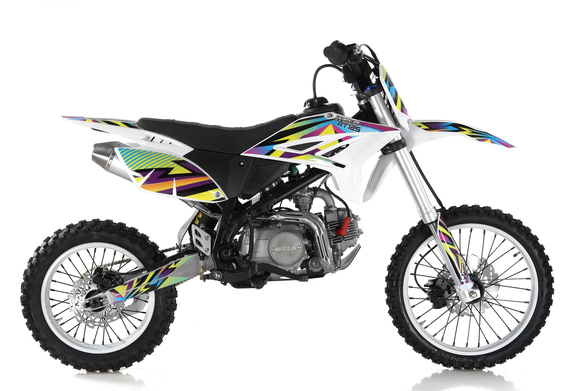 Питбайк WELS RT 125 17/14 черный pitbikemarket.ru