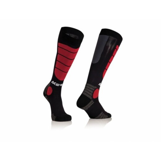 Гольфы кроссовые Acerbis MX IMPACT Black/Red, L/XL (р.42-44) pitbikemarket.ru