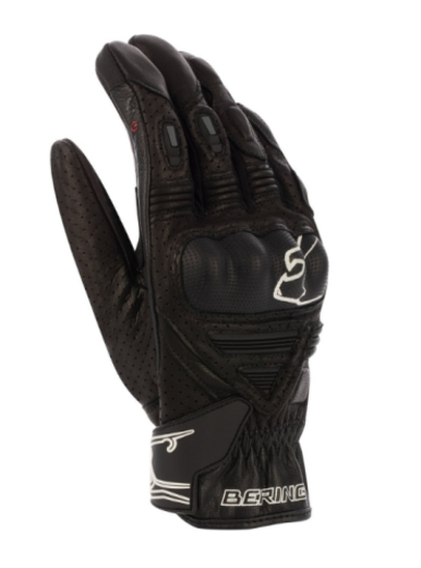Перчатки кожаные Bering RIFT Black, T8 pitbikemarket.ru