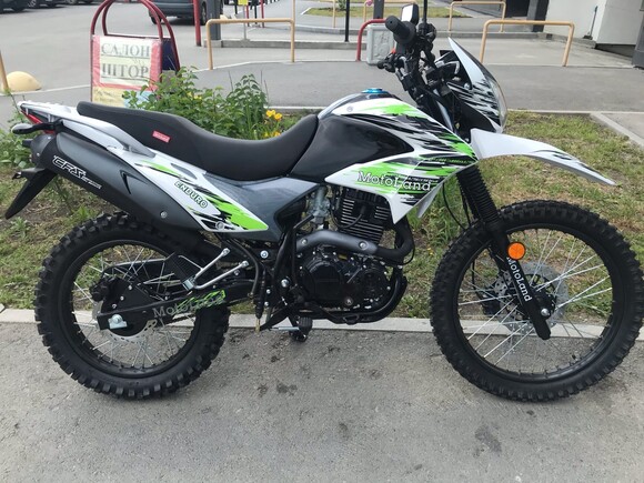 Мотоцикл Motoland ENDURO LT 250 Зеленый pitbikemarket.ru