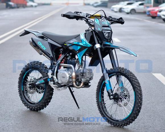 Питбайк Regulmoto ONIX 125 (Черный/синий) pitbikemarket.ru