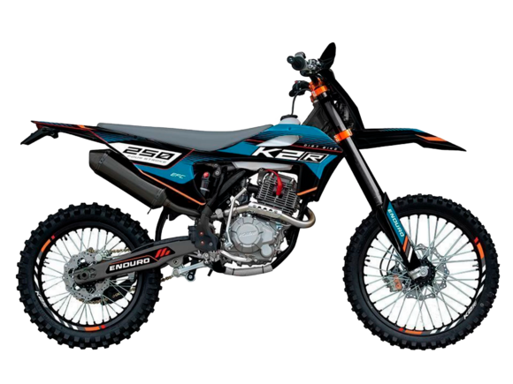 Мотоцикл кроссовый K2R 250 EFC - Blue/Black pitbikemarket.ru