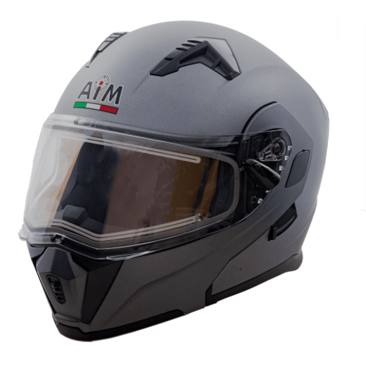 Шлем AiM JK906 Grey Metal, M pitbikemarket.ru