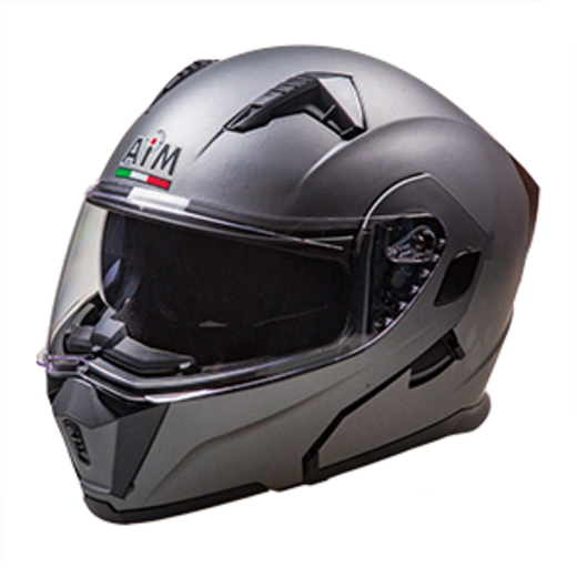 Шлем AiM JK906 Grey Metal, XL pitbikemarket.ru