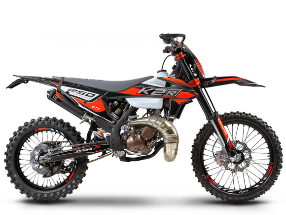 Мотоцикл K2R 250 ETC Orange/Black 2023 pitbikemarket.ru