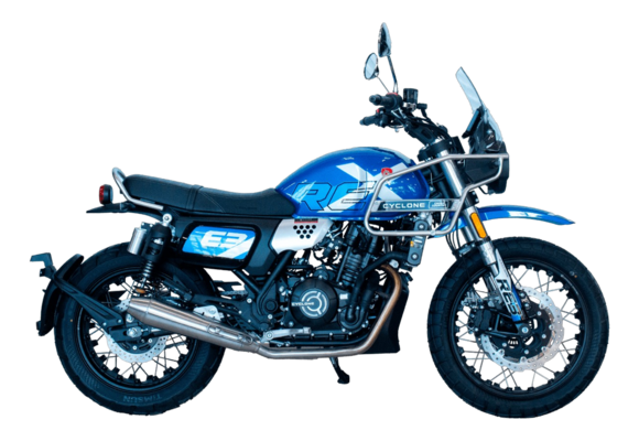 Мотоцикл CYCLONE RE3 Scrambler (SR400-A) Синий pitbikemarket.ru