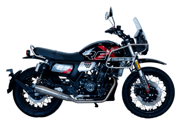 Мотоцикл CYCLONE RE3 Scrambler (SR400-A) Черный pitbikemarket.ru