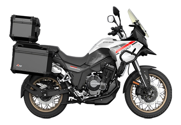Мотоцикл CYCLONE RX600 ADV (SR600GY) Белый pitbikemarket.ru
