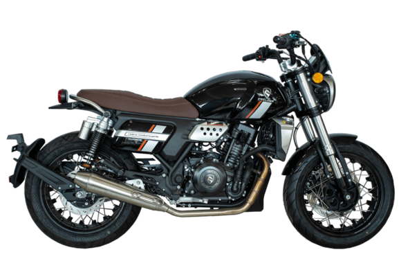 Мотоцикл CYCLONE RE401 (SR400-B) Черный (ПТС) pitbikemarket.ru