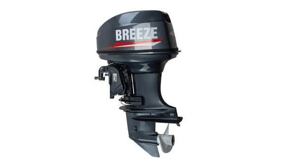 Лодочный мотор BREEZE T40BWS-RPT (электростартер + руль + гидравлика) (2х тактный) pitbikemarket.ru