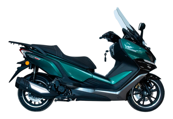Скутер CYCLONE RT3S (SR300T) Зеленый pitbikemarket.ru