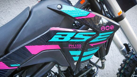 Питбайк BSE PH 150 17/14 AK47 Aquamarine pitbikemarket.ru