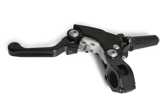 Рычаг алюминий сцепления короткий CNC черный pitbikemarket.ru