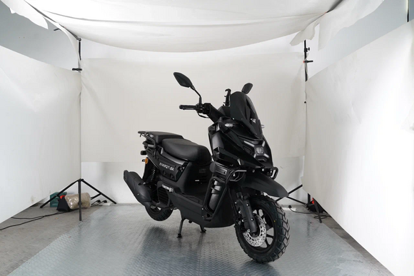 Скутер VENTO (VMC) SMART X BY49QT-5A 49 см3 СЕРИЯ T1700 (LED панель, CBS, USB, сигнализация) BLACK pitbikemarket.ru