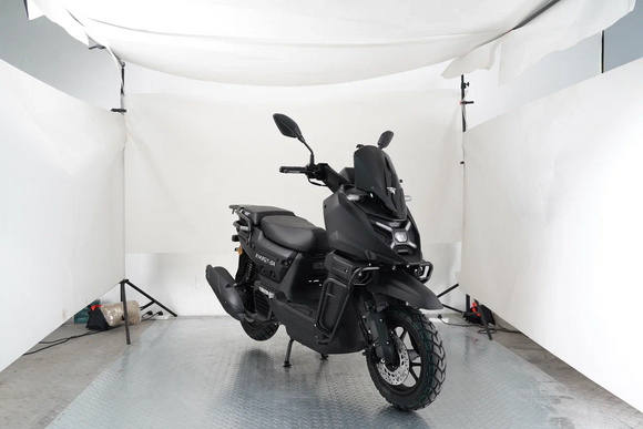 Скутер VENTO (VMC) SMART X BY49QT-5A 49 см3 СЕРИЯ T1700 (LED панель, CBS, USB, сигнализация) MATT BLACK pitbikemarket.ru