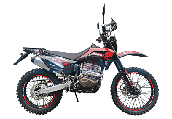 Мотоцикл Regulmoto Sport-003 PR PRO 300 (4 valves) 6 передач ПТС (Черный/красный) ПТС pitbikemarket.ru