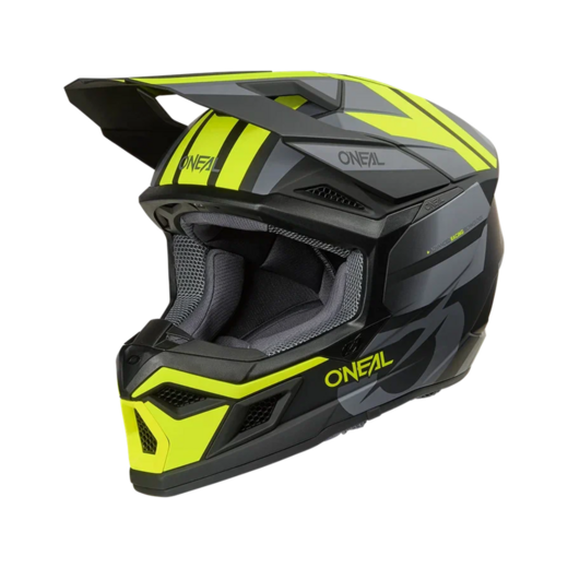 Шлем кроссовый O'NEAL 3Series Ride V.25, черный/желтый, M pitbikemarket.ru