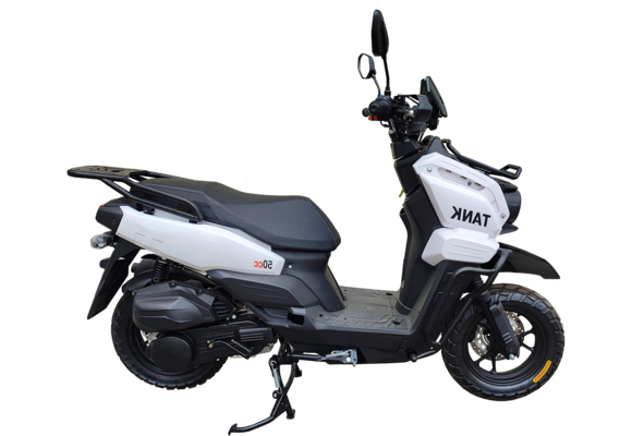Скутер TANK 1 White (без ПТС) pitbikemarket.ru