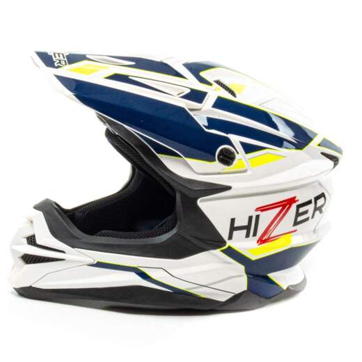 Шлем мото кроссовый HIZER J6803 №7, L pitbikemarket.ru