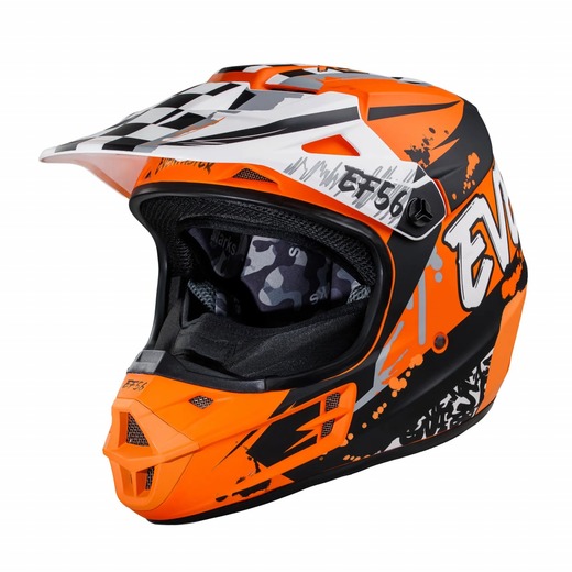 Шлем Base MX Оранжевый/Черный матовый ABC (M) pitbikemarket.ru