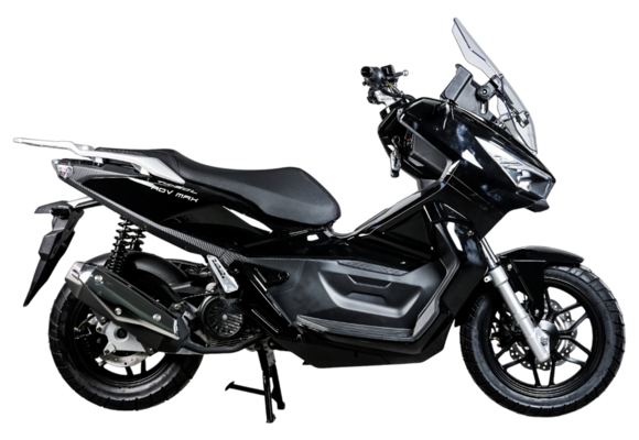 Скутер SPRMOTORS ADV MAX 150 CDI (Черный) pitbikemarket.ru