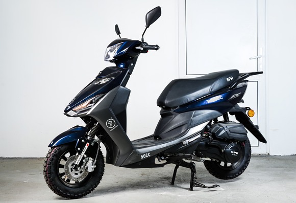 Скутер SPRMOTORS FS (Choke new) (Синий) pitbikemarket.ru