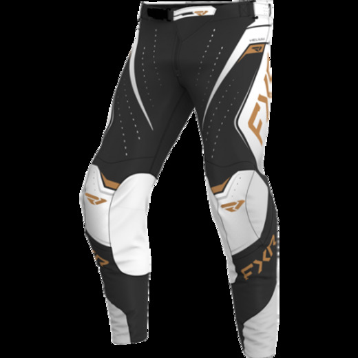 Штаны, FXR, Черный/Белый/Золото, 40, XXL pitbikemarket.ru