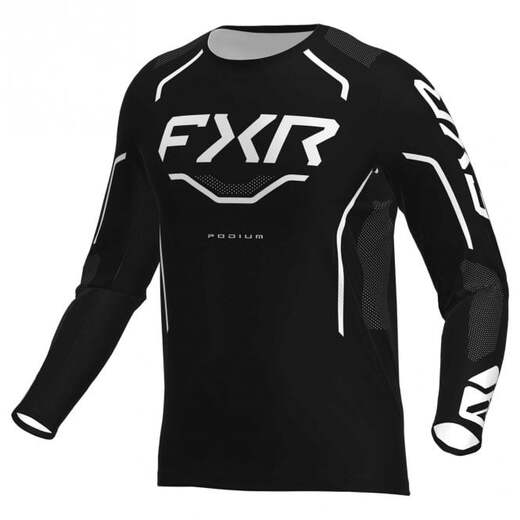 Джерси, FXR, Черный/Белый, L pitbikemarket.ru