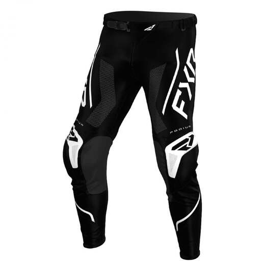 Штаны, FXR, Черный/Белый, 34, M pitbikemarket.ru