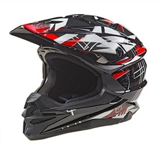 Шлем AiM JK803S Red/Black, S pitbikemarket.ru