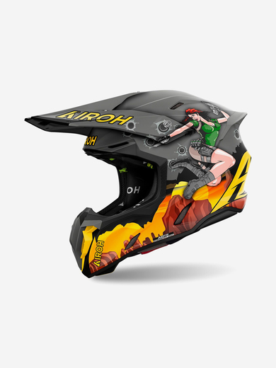 Шлем Airoh TWIST 3 ADVENTURE Matt, XL pitbikemarket.ru