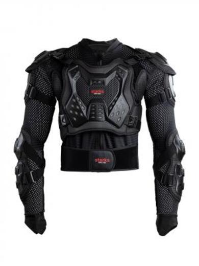 STARKS Body Armor Solid Chest Моточерепаха  (Чёрный) (XXXL) pitbikemarket.ru
