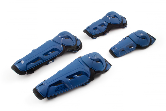 Комплект наколенники + налокотники Scoyco K26H26 синие S pitbikemarket.ru