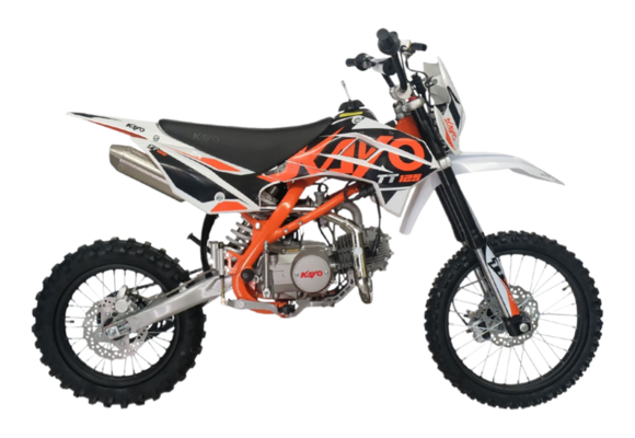 Питбайк KAYO BASIC TT125 17/14 KRZ (механ. сцепл., кикстартер) pitbikemarket.ru