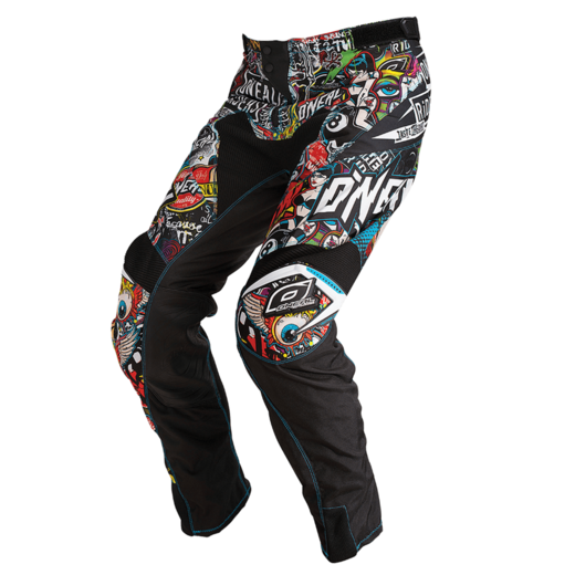 Штаны кросс-эндуро O'NEAL  Crank, мужской(ие) (Черный, 34-34) pitbikemarket.ru