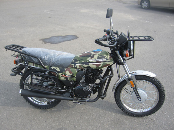 Мотоцикл Racer RC150-23A Tourist (черно-зеленый) (Россия) с ПТС pitbikemarket.ru