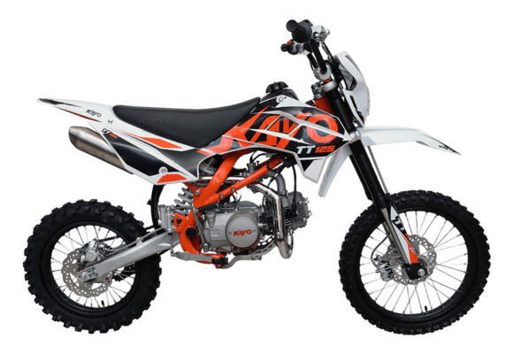 Питбайк KAYO BASIC K125 17/14 KRZ (механ. сцепл., кикстартер) pitbikemarket.ru