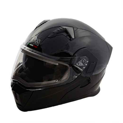 Шлем AiM JK906 Black Glossy, S pitbikemarket.ru