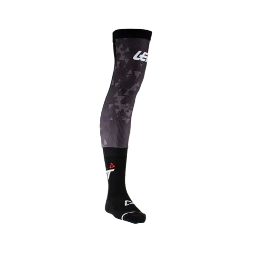 Чулки Leatt Knee Brace Socks (Black/White, S, 2024 (5024500170)) pitbikemarket.ru