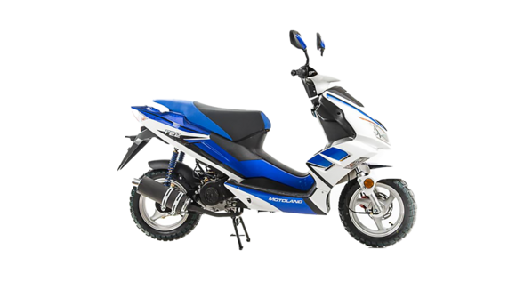 Скутер Motoland F22 Синий pitbikemarket.ru
