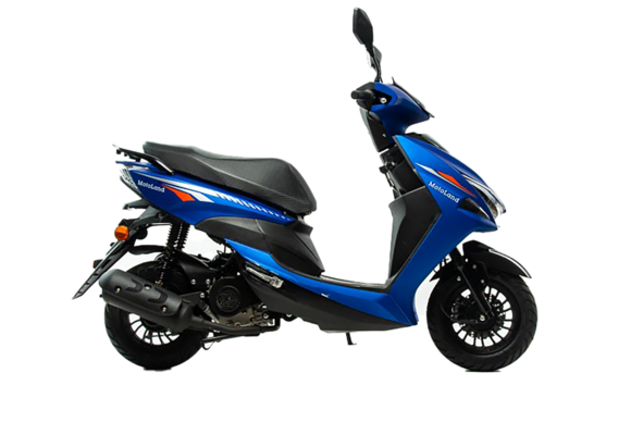 Скутер Motoland FS Синий pitbikemarket.ru
