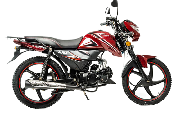 Мопед Motoland Альфа RF 11 красный pitbikemarket.ru