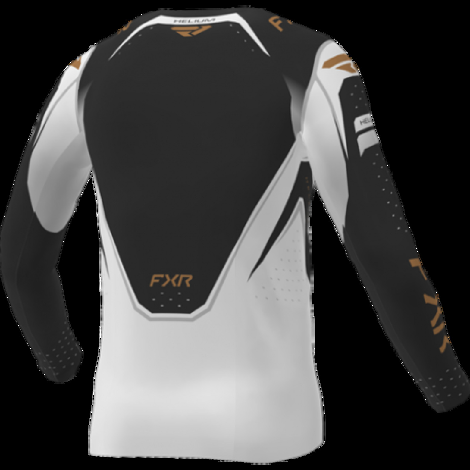 Джерси, FXR, Черный/Белый/Золото, XL-1